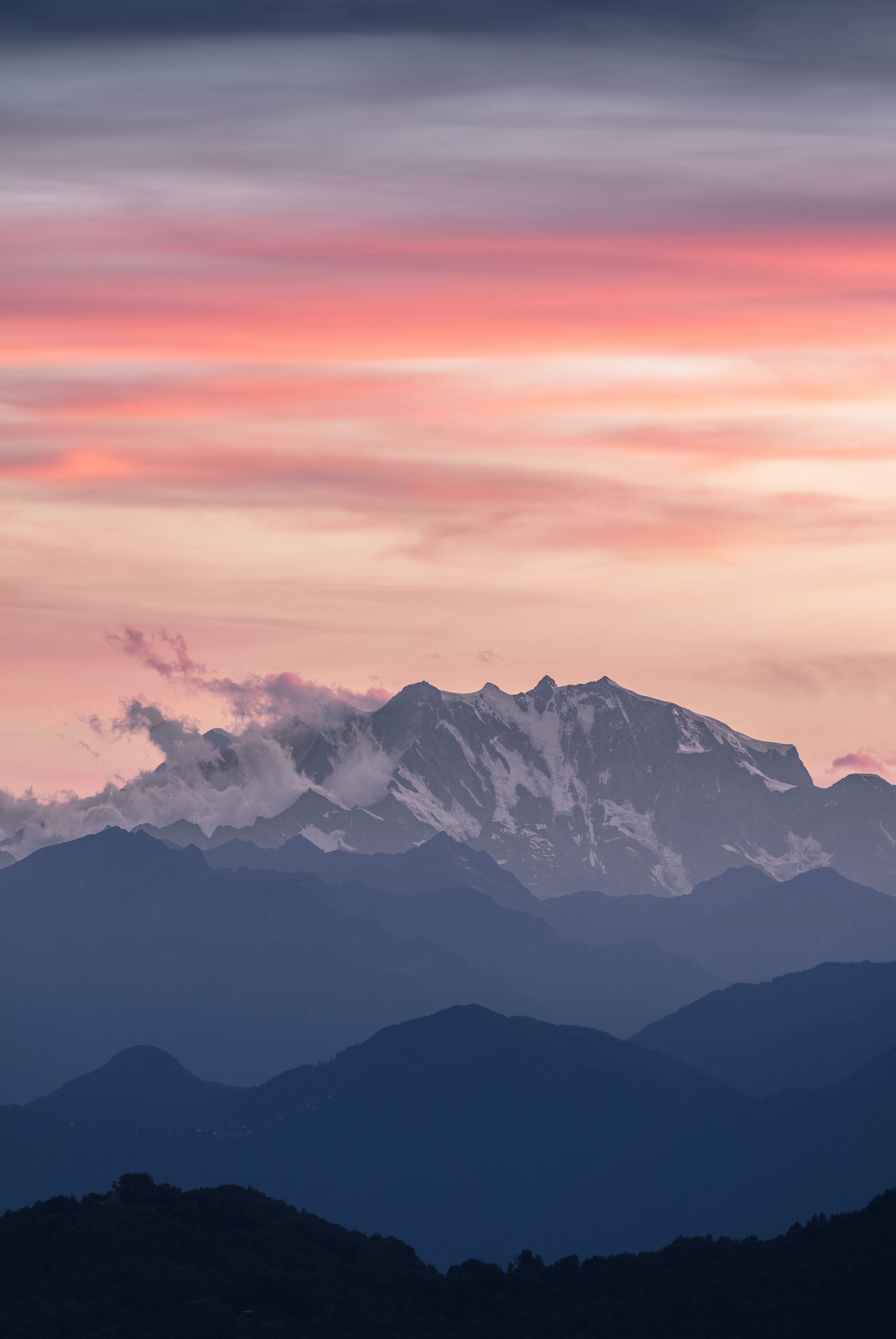 orange view Mountains